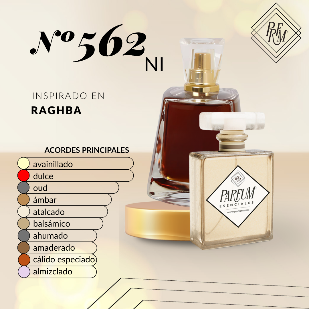 562NI- inspirado en Raghba UNISEX