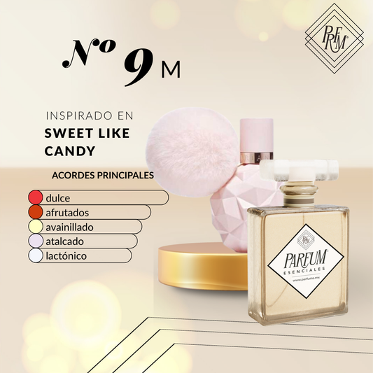 9M  inspirado en  SWEET LIKE CANDY FEM